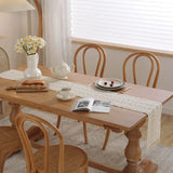 Chemin de Table en Dentelle Bohème – Élégance Naturelle et Déco Raffinée