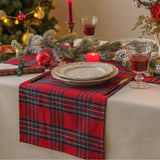 Serviettes de table Écossaises Classiques
