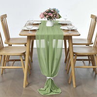 Chemin de Table Vert Pratique et Élégant