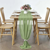 Chemin de Table Vert Pratique et Élégant