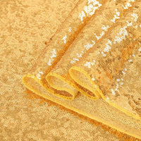 Nappe Doree Élégante à Paillettes