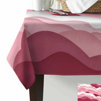 Nappe Table Rose Moderne Effet Dégradé