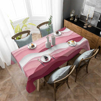 Nappe Table Rose Moderne Effet Dégradé