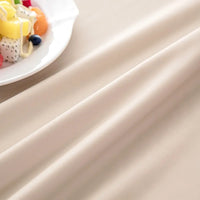 Sous Nappe Beige et Rectangulaire en Simili Cuir