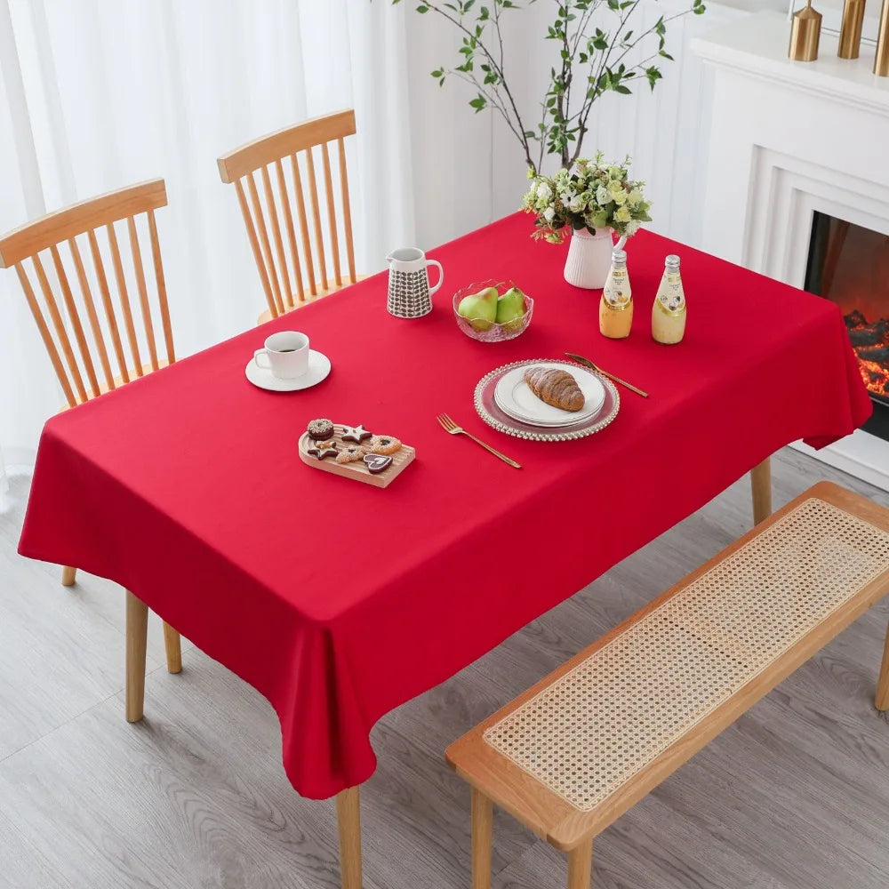 Nappe Rouge : Matières et Tailles pour Ne Pas se Tromper