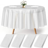 Nappe Ronde en Satin – Élégance Brillante pour Mariages & Réceptions Inoubliables