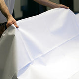 Nappe Ronde en Satin – Élégance Brillante pour Mariages & Réceptions Inoubliables