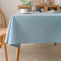 Nappe Imperméable Effet Lin Déperlante