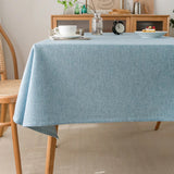 Nappe Imperméable Effet Lin Déperlante