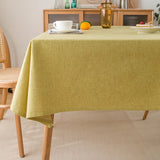 Nappe Imperméable Effet Lin Déperlante