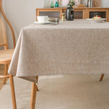 Nappe Imperméable Effet Lin Déperlante