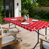 Nappe De Table Imperméable Élastique Pour Table Pliante