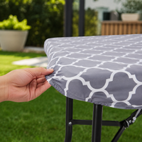 Nappe De Table Imperméable Élastique Pour Table Pliante