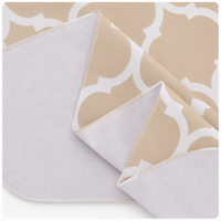 Nappe De Table Imperméable Ronde Motif Géométrique Moderne