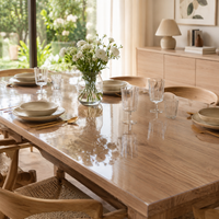 Nappe De Table Transparente Imperméable En PVC