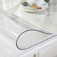 Nappe De Table Transparente Imperméable En PVC
