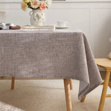 Nappe Effet Lin Minimaliste Anti Taches