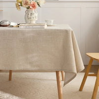 Nappe Effet Lin Minimaliste Anti Taches