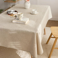 Nappe Effet Lin Minimaliste Anti Taches