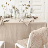 Nappe De Table Unie En Polyester Tissé
