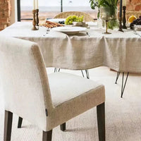 Nappe De Table Unie En Polyester Tissé