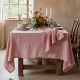 Nappe En Coton Froissé Style Bohème