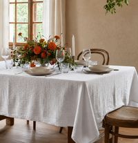 Nappe En Coton Froissé Style Bohème