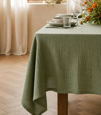 Nappe En Coton Froissé Style Bohème