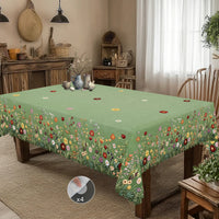 Nappe Imperméable Motif Fleurs Colorées