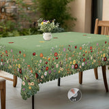 Nappe Anti Tache Fleurie Style Champêtre