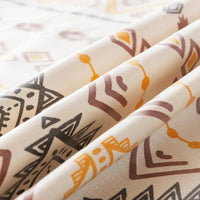 Nappe Imperméable Bohème à Motifs Géométriques
