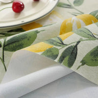 Nappe Imperméable Décorative Motif Citrons