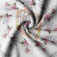 Nappe Imperméable Ronde Fleurie Pour Table À Manger