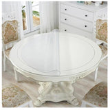 Nappe Transparente Ronde Imperméable En PVC