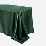 Nappe en Satin Verte 