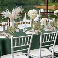 Nappe en Satin Verte 