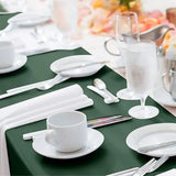 Nappe en Satin Verte 