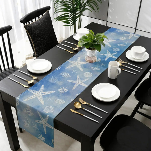 Chemin De Table Gris Moderne Chemin De Table Lin Pour Table À Manger Bois Texture Rayure Coloré