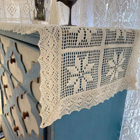 Chemin de Table Crochet Chic et Sophistiqué en Coton