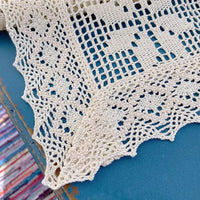 Chemin de Table Crochet Chic et Sophistiqué en Coton