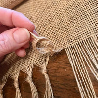 Chemin de Table en Toile de Jute Naturelle