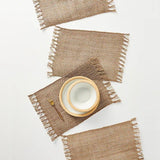 Chemin de Table en Toile de Jute Naturelle