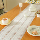 Chemin de Table en Toile de Jute Style Moderne