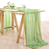 Chemin de Table Transparent Rose Poussiéreux