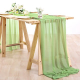 Chemin de Table Transparent Rose Poussiéreux