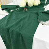Chemin de Table Vert de Noël en Coton