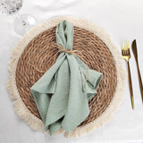 Lot de 10 Serviettes de Table Douces en Coton