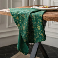 Lot de 4 Serviettes de Table avec Motifs de Noël