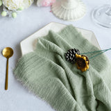 serviette en matière gaze de coton 