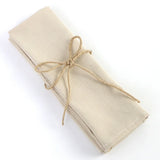 Lot de 6 serviettes en coton fêtes de fin d'année — coloris Beige